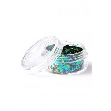 Chunky glitter 8 ml superstar 42069 peacock UITVERKOCHT!